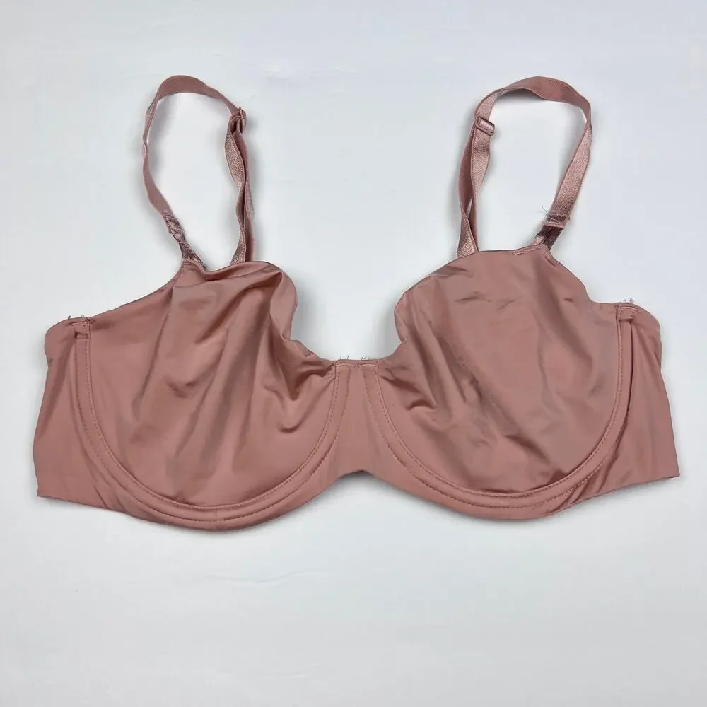 Victoria's Secret Bra Womens 36D Dream Angels Push Up Without Padding Pink Cute